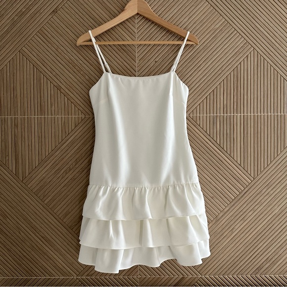 NEW!💕LIKELY💕 Ivory Amici Mini Dress, 6 - Picture 4 of 9